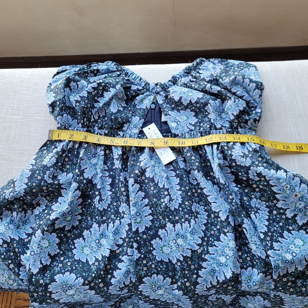 New! J. Crew size 12 Collection Halter Cutout Dress in Ratti Pacific Paisley NWT - Picture 11 of 16